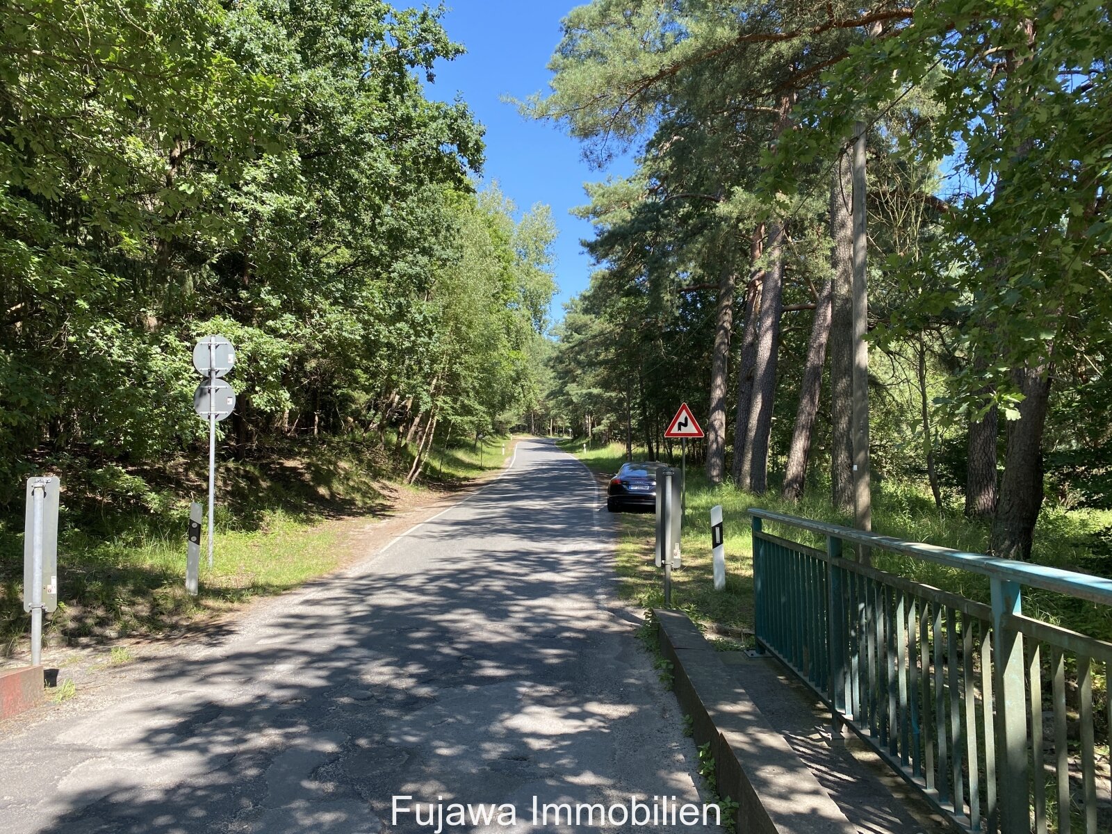 Weg zur Diemitzer Schleuse