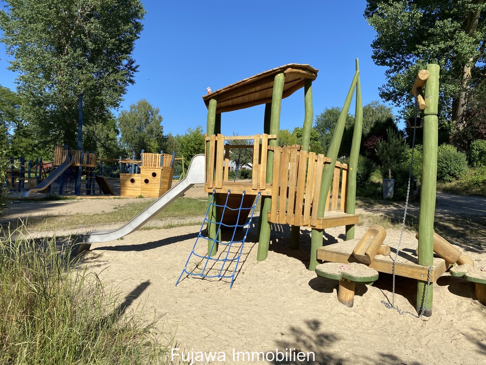 großer Abenteuerspielplatz Ferienpark Mirow