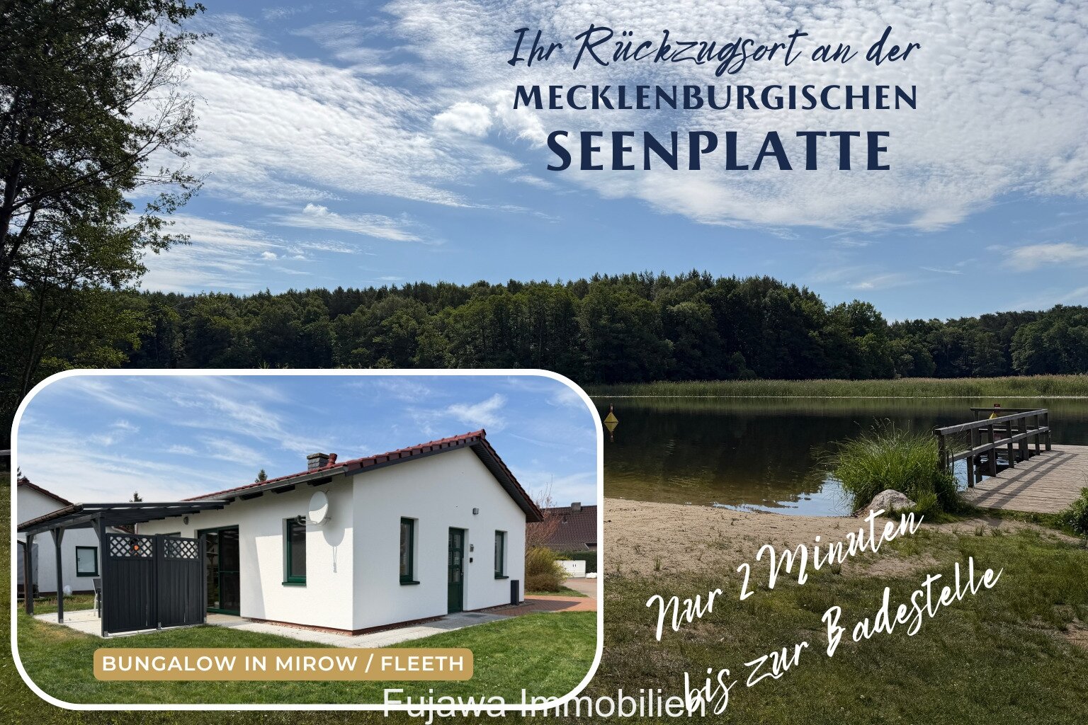 Bungalow in Fleeth zu verkaufen Investitions- und Eigennutzungsobjekt nahe dem Vilzsee Bungalow in Fleeth zu verkaufen Investitions- und Eigennutzungsobjekt nahe dem Vilzsee