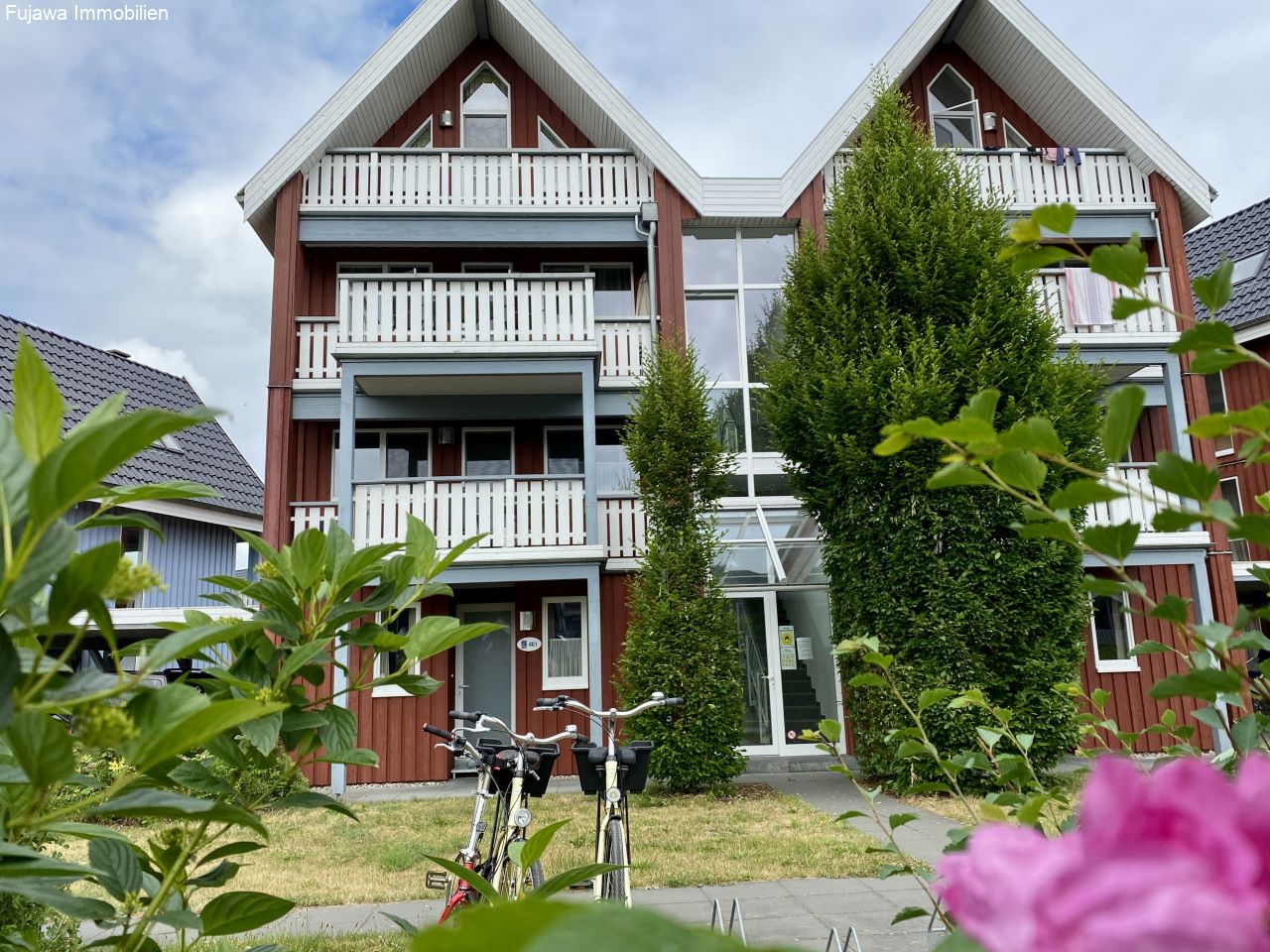 Immobilien Rechlin Ferienwohnung mit Seeblick im